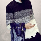 Gradient sweater men - WOMONA.COM