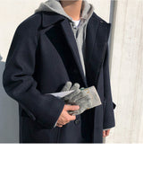 British Style Trench Coat Woolen Cloth - WOMONA.COM