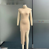 Summer Fashion Solid Color Dress - WOMONA.COM