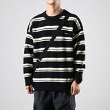 Winter Couples Wear Trendy Striped Sweaters For Men And Women