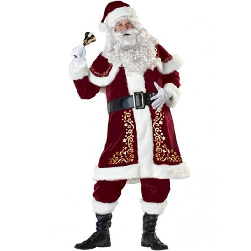 Santa couple costume Christmas dress - WOMONA.COM