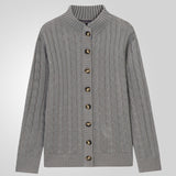 European And American Leisure Stand Collar Sweater Coat - WOMONA.COM