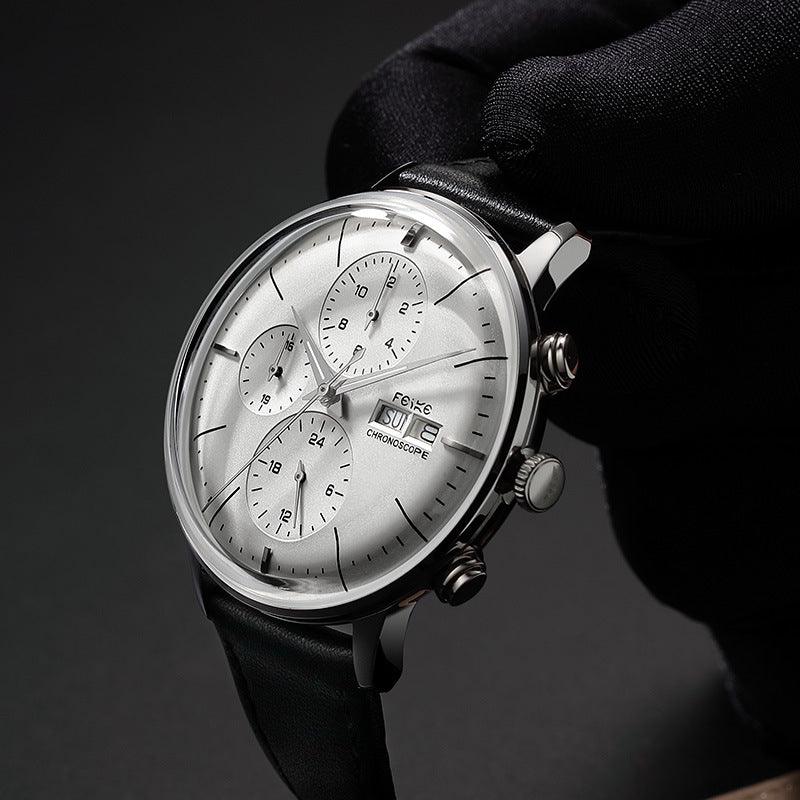 Waterproof Automatic Hollow Mechanical Watch - WOMONA.COM