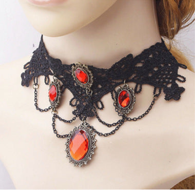 Lace all-match necklace - WOMONA.COM