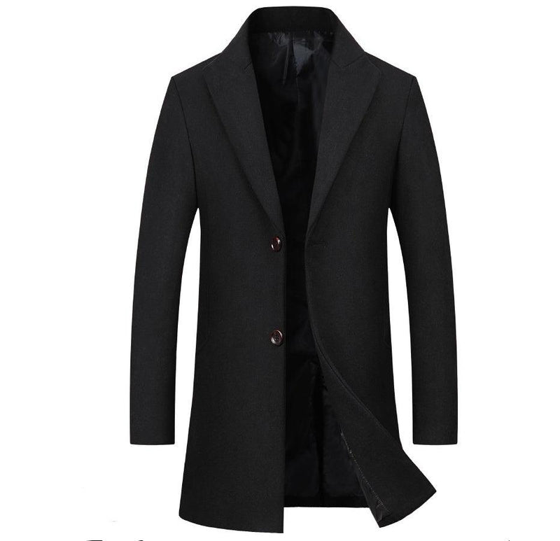 Coat men's woolen coat coat