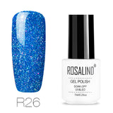 Stars decorated with rainbow light therapy nails 29 colors - WOMONA.COM