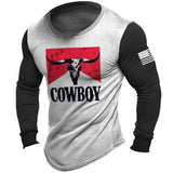 Men's Trendy Long Sleeve T-shirts - WOMONA.COM