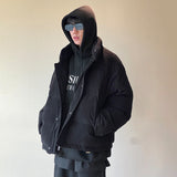 Windproof Cotton-padded Coat Stand Collar - WOMONA.COM