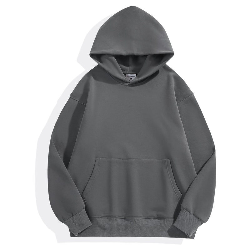 500g Heavy-duty Fleece Shoulder Down Hoodie