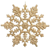 acrylic 10CM snowflakes, Christmas necessities, Christmas tree hanger - WOMONA.COM