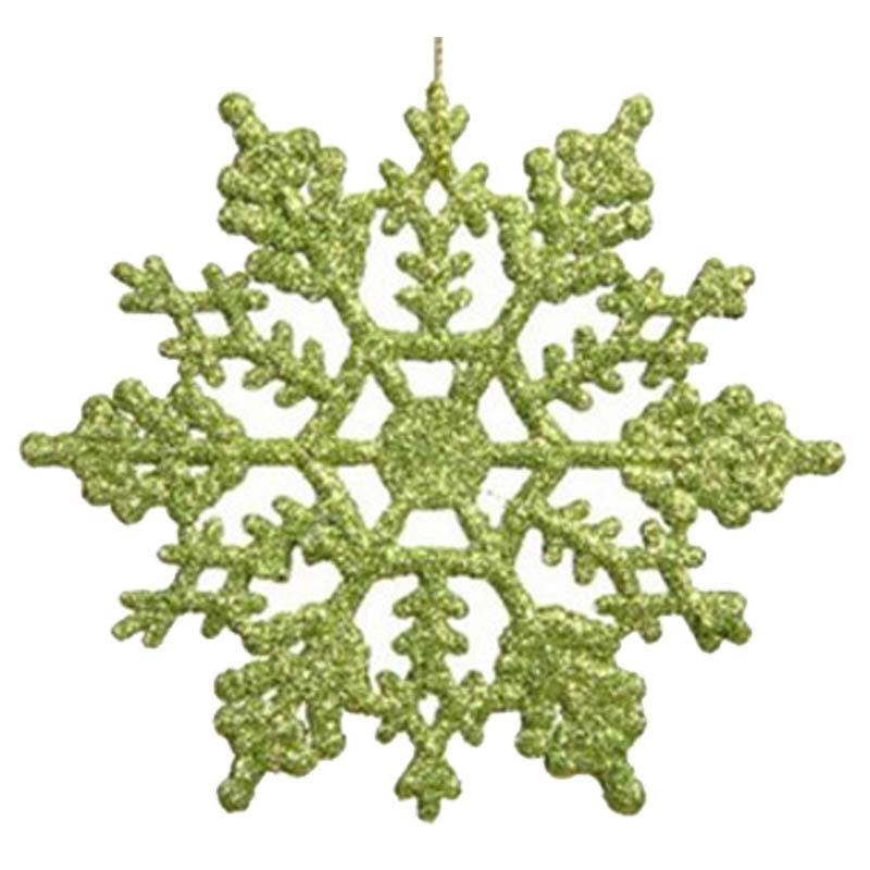 acrylic 10CM snowflakes, Christmas necessities, Christmas tree hanger - WOMONA.COM