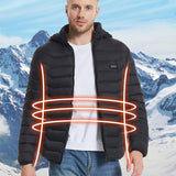 USB Charging And Heating Jacket Throughout The Body - WOMONA.COM