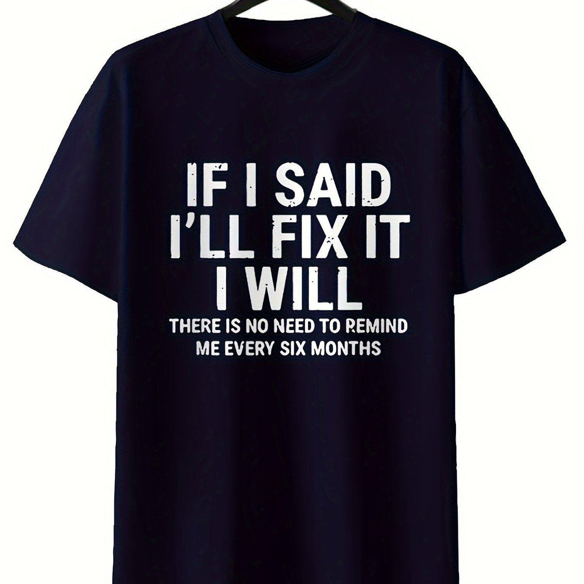 Round Neck Printed T-shirt Casual Short Sleeved Top - WOMONA.COM