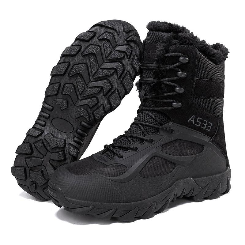 Non-slip Snow Boots Men's Platform - WOMONA.COM