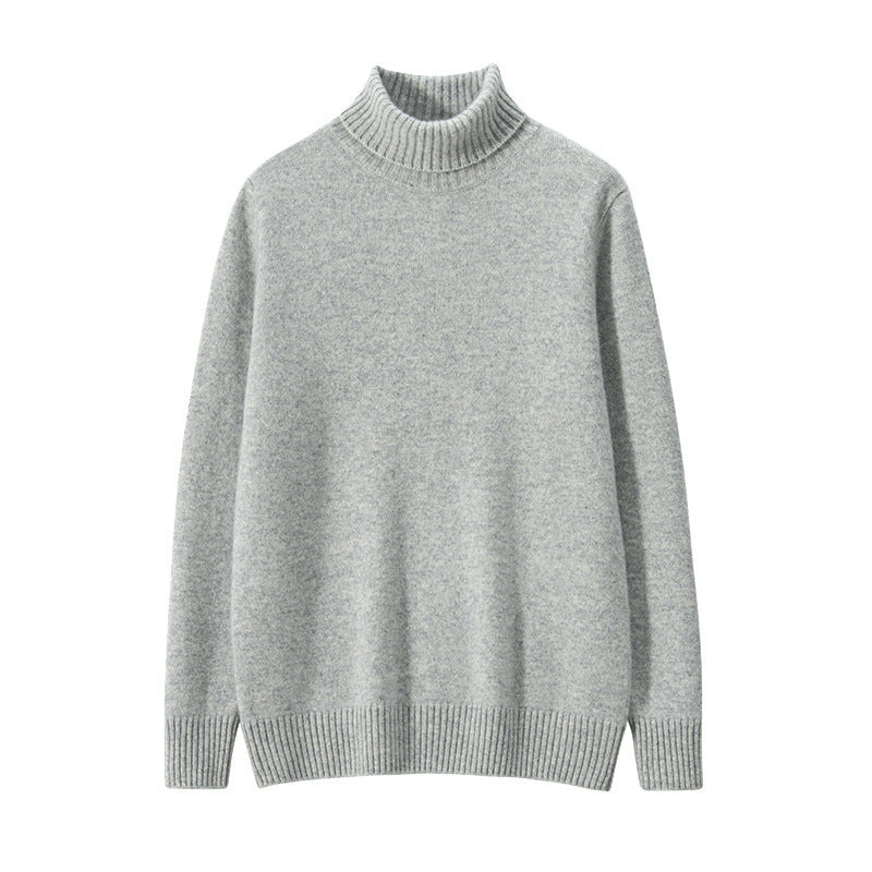 High Lapel Loose Comfortable Basic Sweater