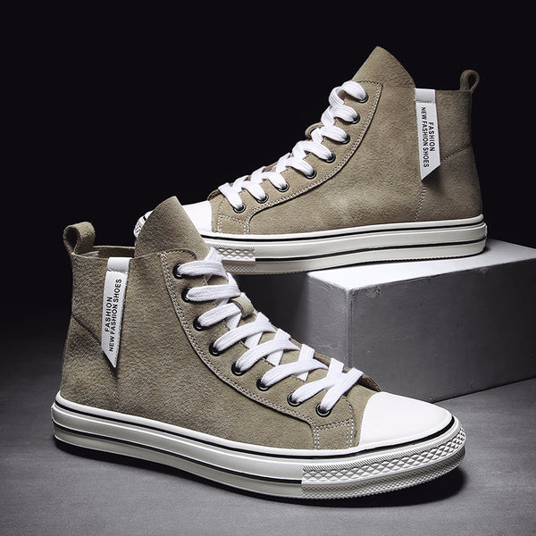 Casual high-top sneakers - WOMONA.COM