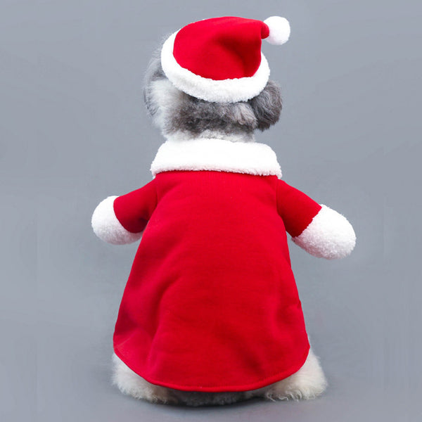 Pet Christmas Decoration Costume Pet Standing Costume - WOMONA.COM