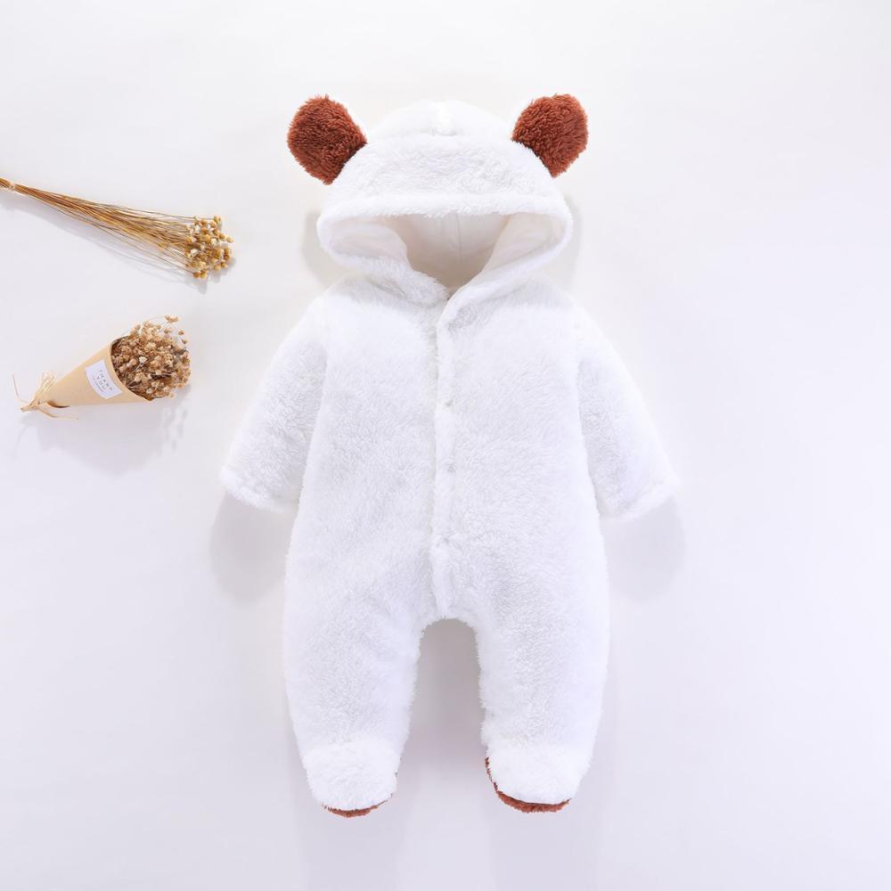Baby jumpsuit Shu cotton velvet crawling clothes - WOMONA.COM