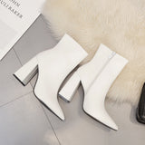 Short boots women Martin boots high heel women shoes - WOMONA.COM