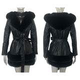 Fashion Women Leather Coats Jackets - WOMONA.COM