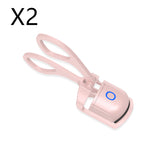 Heated Eyelash Curler Electric Temperature Control Mini Eyelash Curler Electric Portable Charging - WOMONA.COM