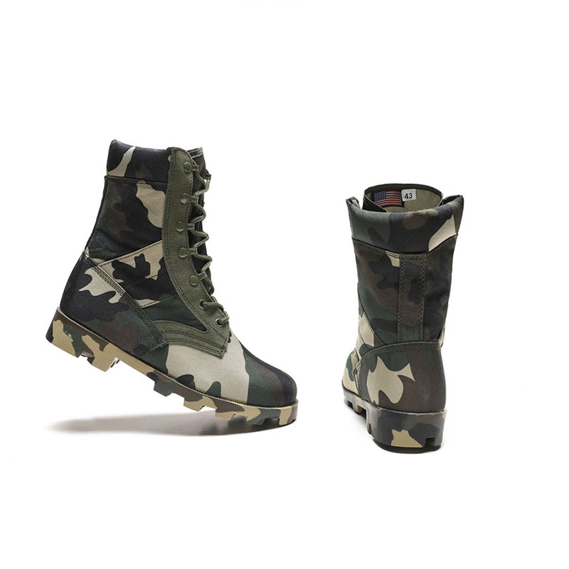 Outdoor military boots men's combat boots - WOMONA.COM