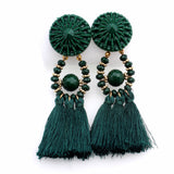 Tassel earrings - WOMONA.COM