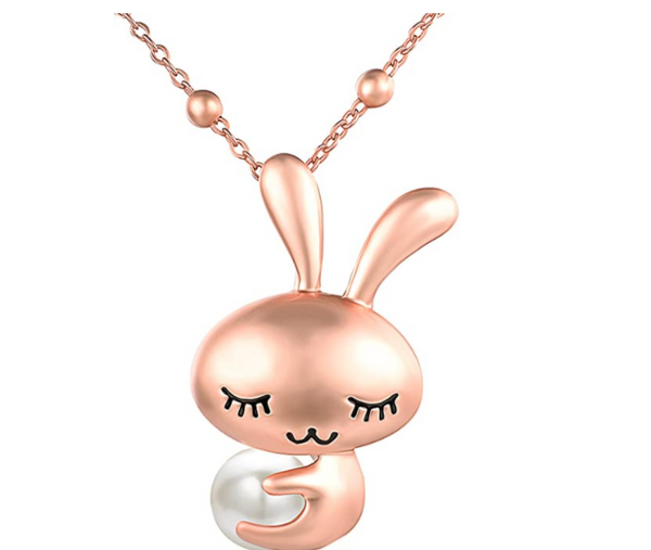Rabbit necklace - WOMONA.COM