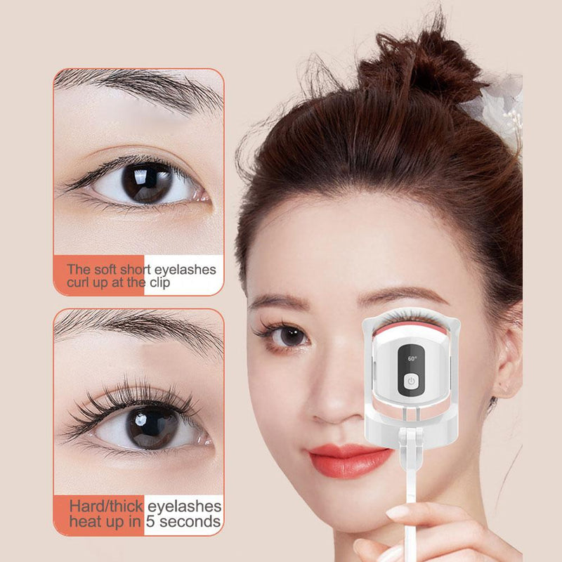 Mini Portable Electric Eyelash Curler - WOMONA.COM