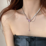 Pearl Mosaic Necklace Senior - WOMONA.COM