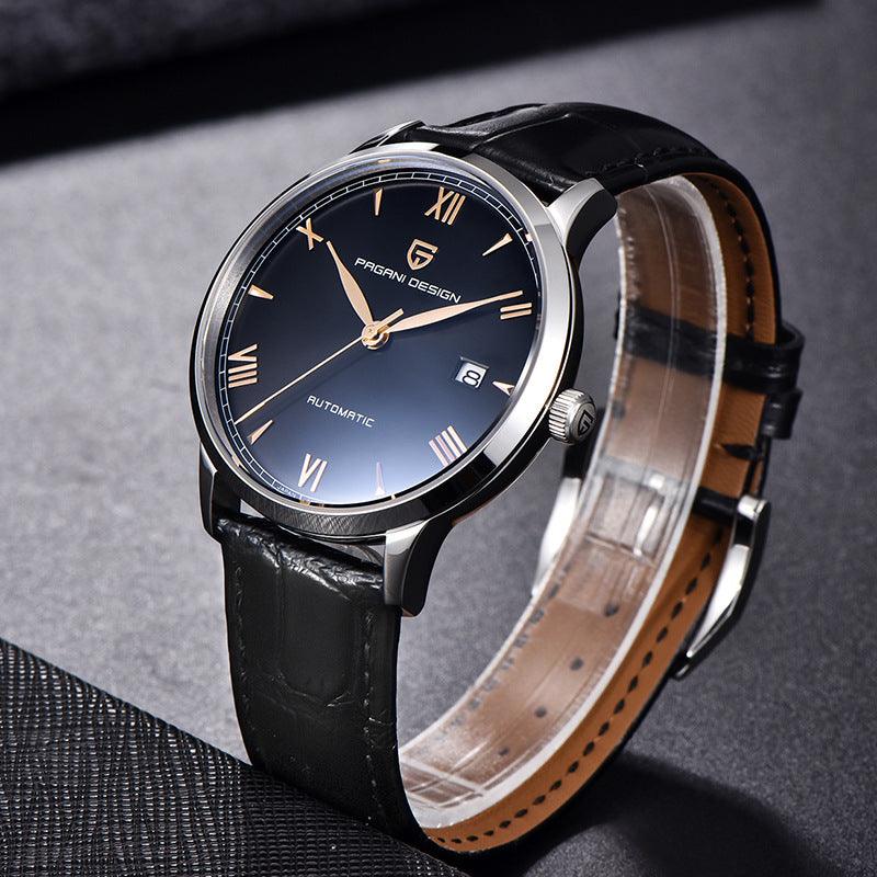 Mechanical Watch Stainless Steel Waterproof Belt - WOMONA.COM