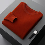 Men's Round Neck Pure Cashmere Shirt New Autumn And Winter Sweater