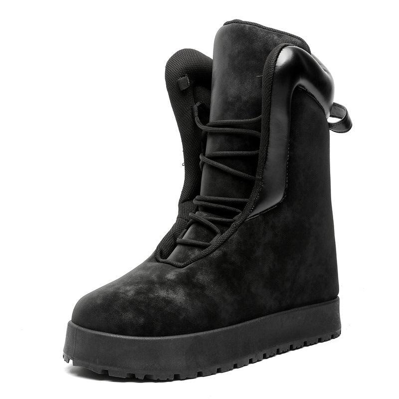 Botas Martin de caña alta para hombre, otoño e invierno