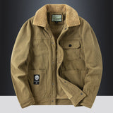 Corduroy Coat Men's Winter Thickening - WOMONA.COM