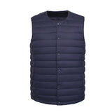 Winter Collarless Lightweight Basic Thin Vest