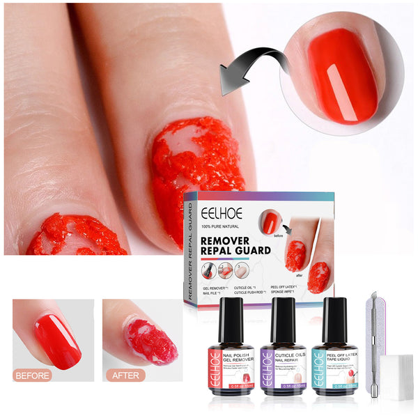 Gel Nail Polish Remover Easily And Quickly Dissolves Nails - WOMONA.COM