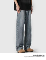 Retro High Street Jeans Paar Nischenhose