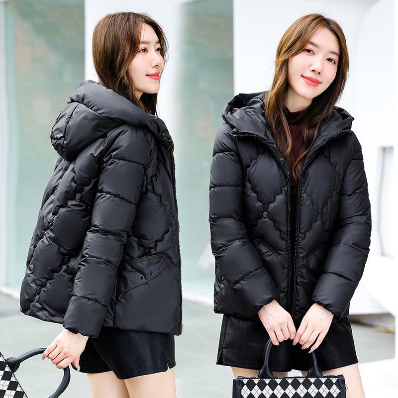 Cotton Coat Rhombus Thickened Cotton Coat