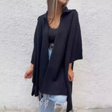 Women's Loose One Button Trench Coat