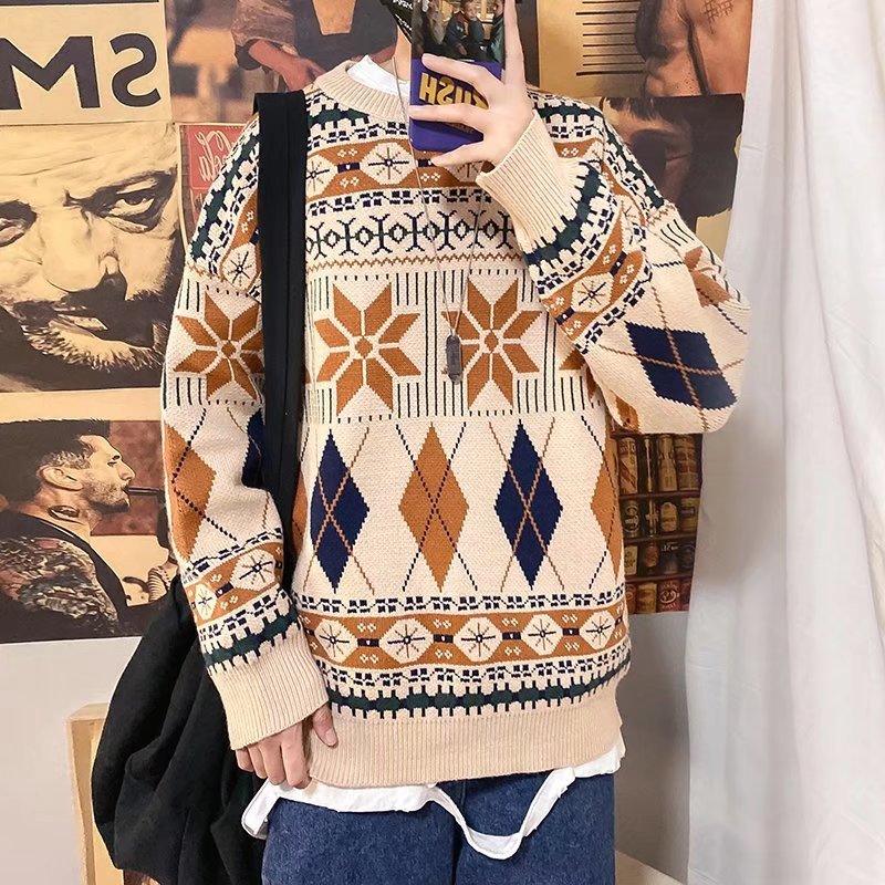 Loose And Lazy Style Sweater Men - WOMONA.COM