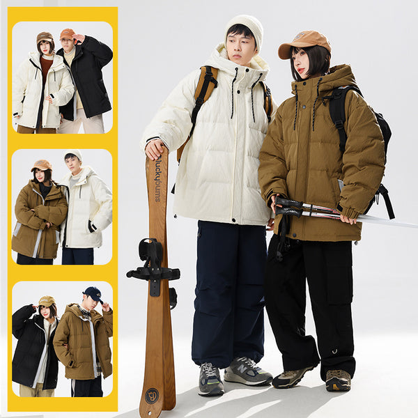 90 White Duck Down Youth Casual Cold-resistant Windproof Couple