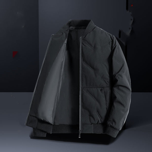 Stand-up Collar Down Jacket Men's - WOMONA.COM