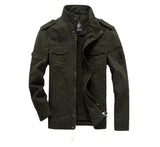 Men's Jacket Military Cargo Plus-size Casual Coat - WOMONA.COM