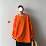 Legible Spring Autumn Long Sleeve T-shirts - WOMONA.COM