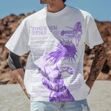 Printed T-shirt Summer Men And Women - WOMONA.COM