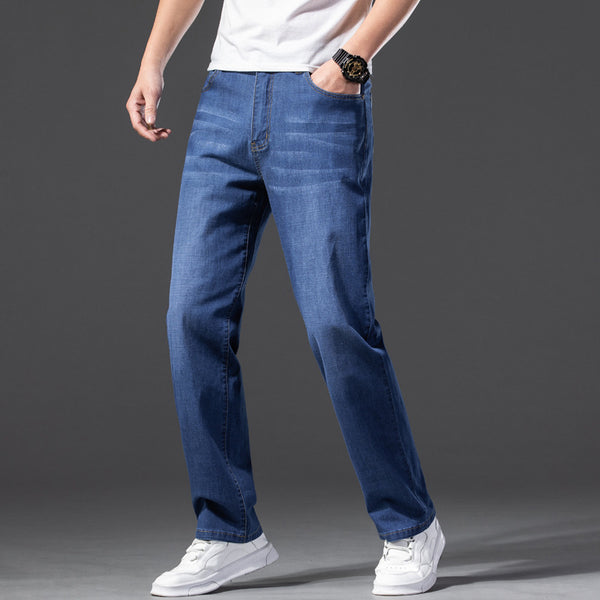 Loose Oversized Jeans For Men With Stretch