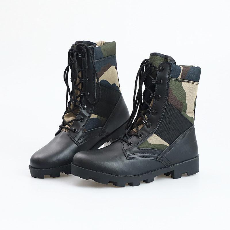 Combat Men's High-top Combat Boots - WOMONA.COM