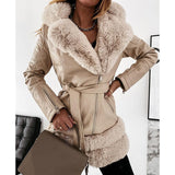 Fashion Women Leather Coats Jackets - WOMONA.COM