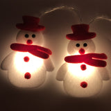 Christmas Decoration Snowman LED String Lights