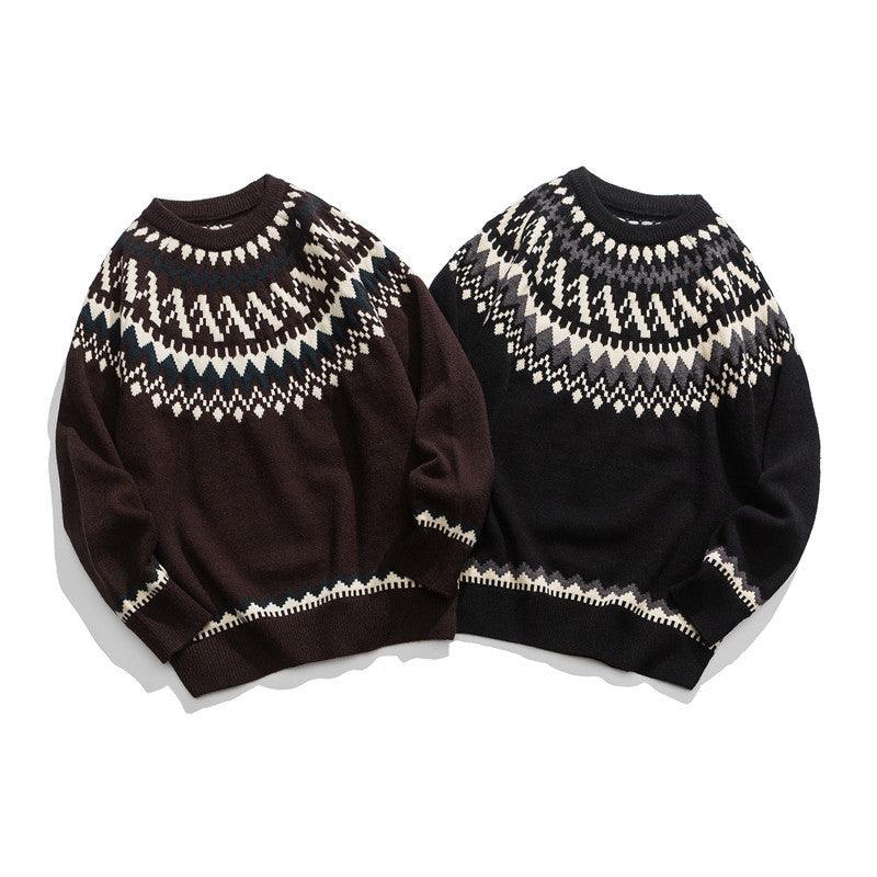 Autumn Winter Japanese Round Neck College - WOMONA.COM